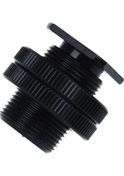 Flaş Kızağı ve 1/4 Inç Tripod Monopd İçin 5/8 Inç Mikrofon Adaptörü