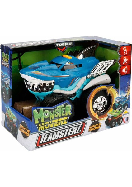 Teamsterz Monster Moverz Robo Shark Motorize Köpek Balığı Araba