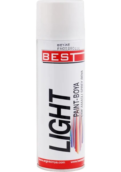 Light Beyaz Sprey Boya 250 ml