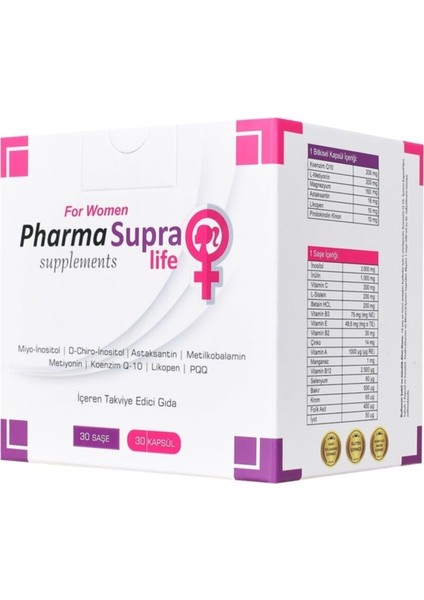 Supplements For Women 30 Saşe