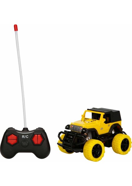 1:43 Uzaktan Kumandalı Işıklı Mini Jeep 12 Cm. indirimleri