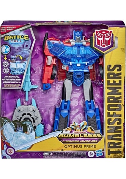 Transformers Cyberverse Battle Call Figür E8228