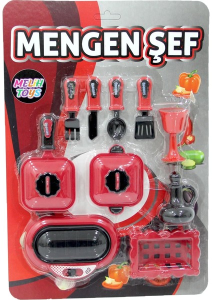 Mengen Şef Mutfak Seti 10 Parça modelleri