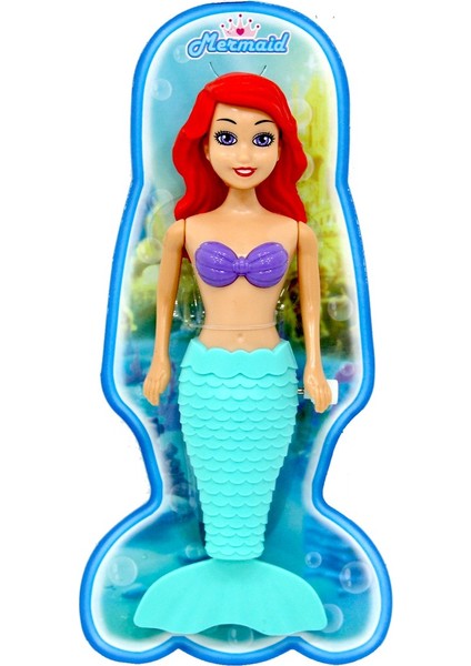 Mermaid Suda Yüzen Kurmalı Deniz Kızı