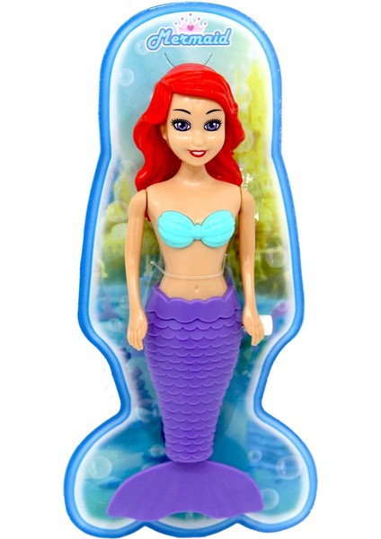 Mermaid Suda Yüzen Kurmalı Deniz Kızı