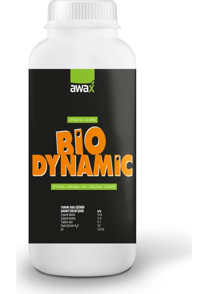 Bio Dynamic Humik-Fulvik Asit Organik Gübre 1 lt