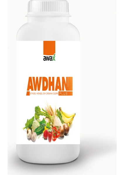 Awdhan Plus Sıvı Organik Gübre 1 lt