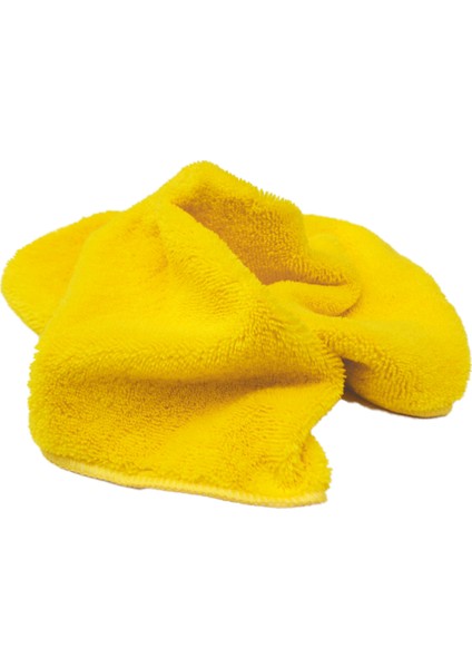 Lemon Mikrofiber Detaylı Temizlik Bezi 40X40 380GSM - Sarı