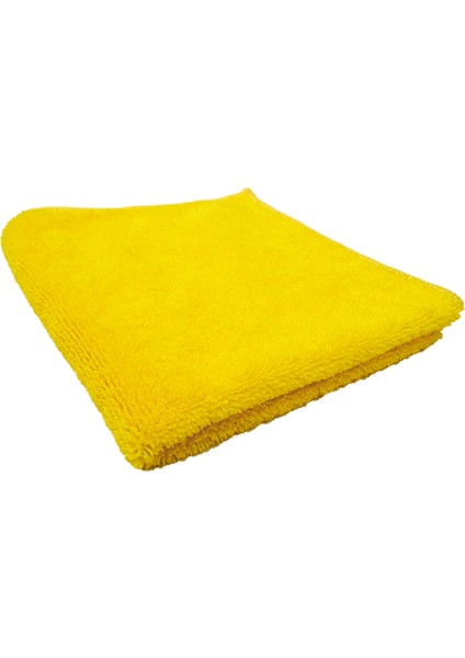 Lemon Mikrofiber Detaylı Temizlik Bezi 40X40 380GSM - Sarı