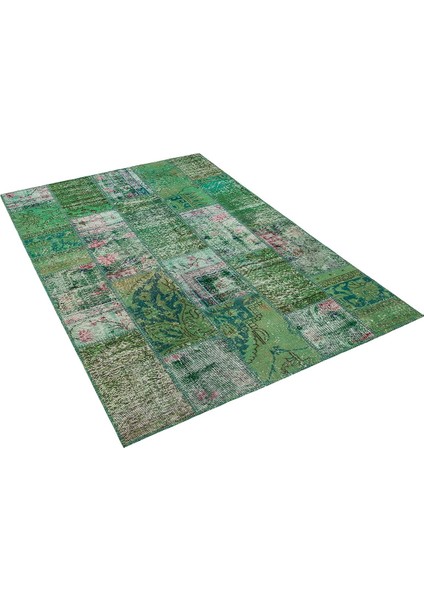 Patchwork Sbt Narrow Dark Green 140X200CM 2.80M2 Halı