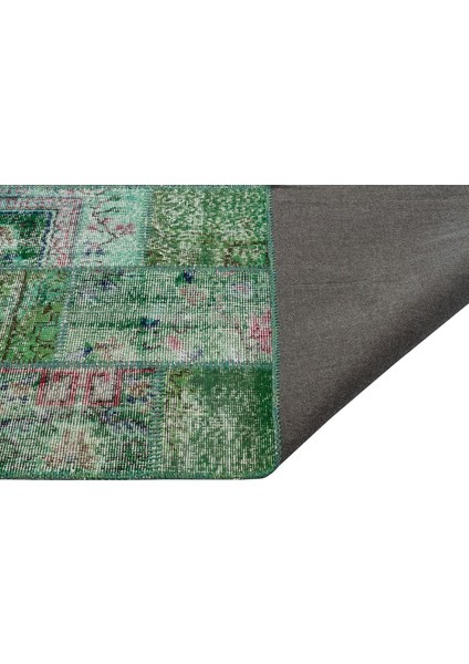 Patchwork Sbt Narrow Dark Green 140X200CM 2.80M2 Halı