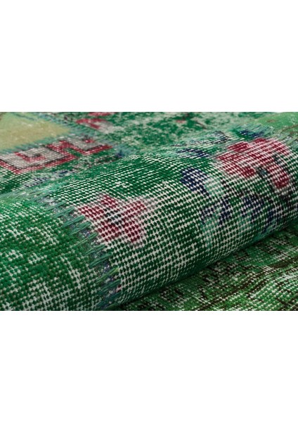 Patchwork Sbt Narrow Dark Green 140X200CM 2.80M2 Halı