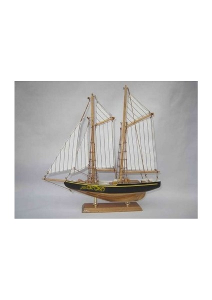 Maket Gemi 16X4X16 cm Dekoratif Hediyelik Ev Ofis Aksesuarı
