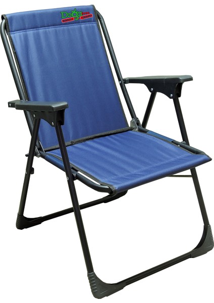 Dogahomes Katlanır Kamp,plaj,piknik Sandalyesi -Lacivert
