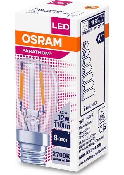 T26 1,3W=12W 2700 K E14 220V fiyatları