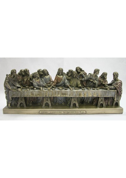 Son Aksam Yemagı 33*7.5*12.5 cm Dekoratif Hediyelik Ev Ofis Aksesuarı