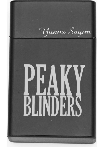 Kişiye Özel Peaky Blinders Logolu Sigara Kutusu