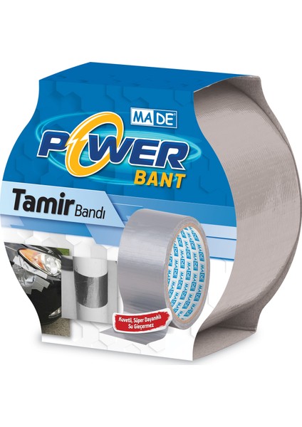 Tamir Bandı Made Kırmızı 48X10M (Duck Tape)