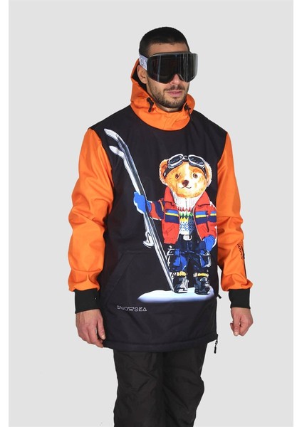 Skiing Teddy Bear Erkek Kayak ve Snowboard Montu