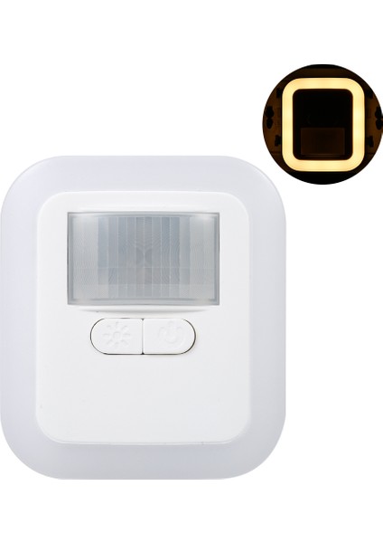 LED Plug-In Hareket Sensörü Işık Duvar Gece Lambası (Yurt Dışından)
