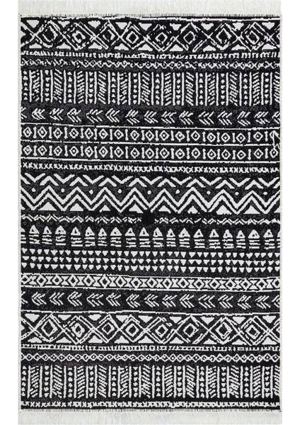 Arya Ar 03 Black Siyah Yıkanabilir Çift Taraflı Kilim fiyatları