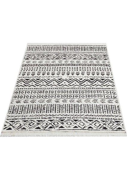 Arya Ar 03 Black Siyah Yıkanabilir Çift Taraflı Kilim modelleri