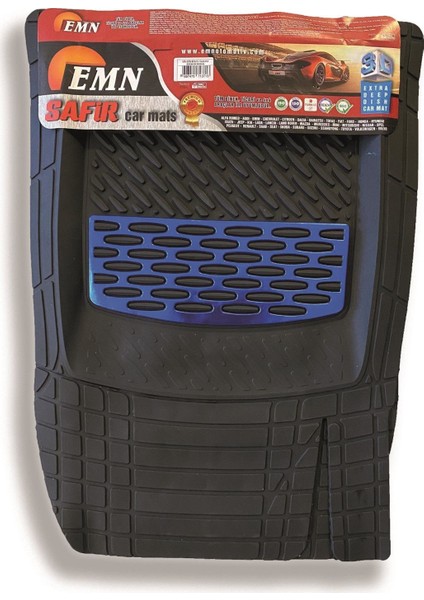 Safir Seat Toledo 1 1991 1998 Krom Mavi 3D Paspas fiyatları