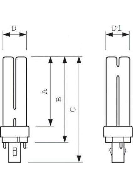 18 Watt 840 Plc Ampul ( 2 Pin ) fiyatları