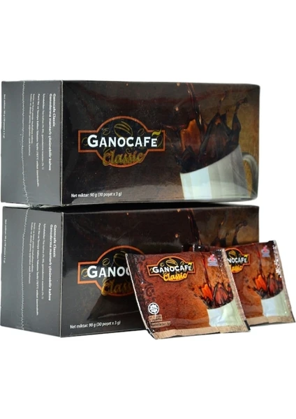 Classic Coffee Kahve 30 Poşetx2  Net Miktar: 3 Gr. (1 Poşet) Ikili Paket