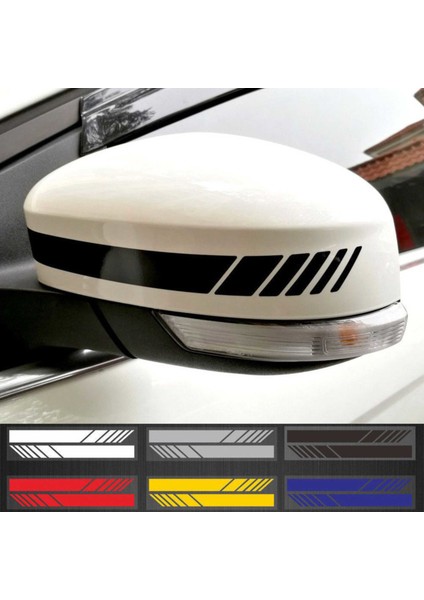 Araba Oto Yan Ayna Şeridi 2 Taraflı Sticker 00680 fiyatları