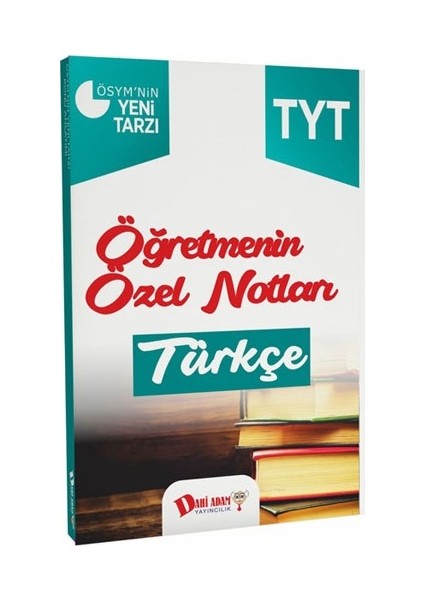 Dahi Adam Yayıncılık Yks Tyt Öğretmenin Özel Notları Türkçe Konu Anlatım