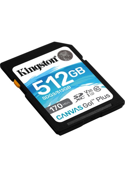 Canvas Go Plus 512GB Sdxc V30 Uhs-I U3 Sd KART-SDGOP51201