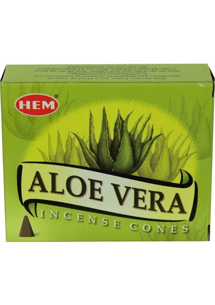 Aloe Vera Kokulu 10 Konik Tütsü - Aloe Vera