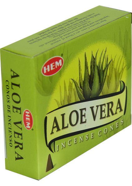 Aloe Vera Kokulu 10 Konik Tütsü - Aloe Vera