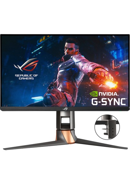 ROG Swift PG259QNR 24.5" 360Hz 1ms (HDMI+Display+USB) G-Sync Full HD IPS Monitör