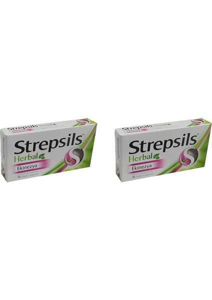 Herbal Ekinezya 16'lı Boğaz Pastili 2'li Paket