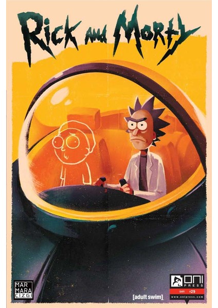 Marmara Çizgi Rick And Morty Sayı 29