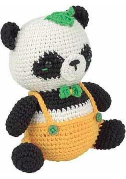 Yavru Panda Tuva Tığ Işi Amigurumi Kit