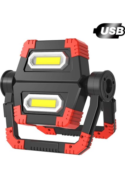 Barnetta Br S100 30W Cob LED USB Projektör El Feneri