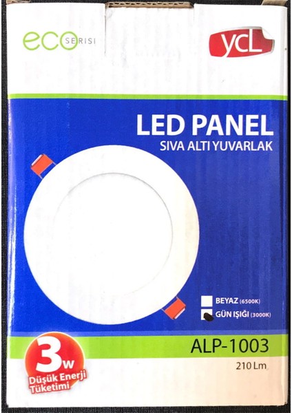 3W LED Spot ALP-1003 Gün Işığı