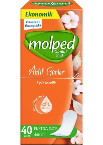Aktif Günler Günlük Ped 40'lı
