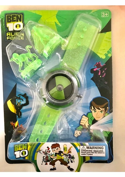 Oyuncak Benten Saat Ben 10 Saat Figürlü Uzay Işıklı Ben Ten