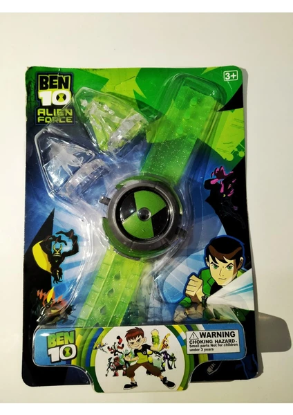 Ben 10 Oyuncak Benten Saat Ben 10 Saat Figürlü Uzay Işıklı Ben Ten