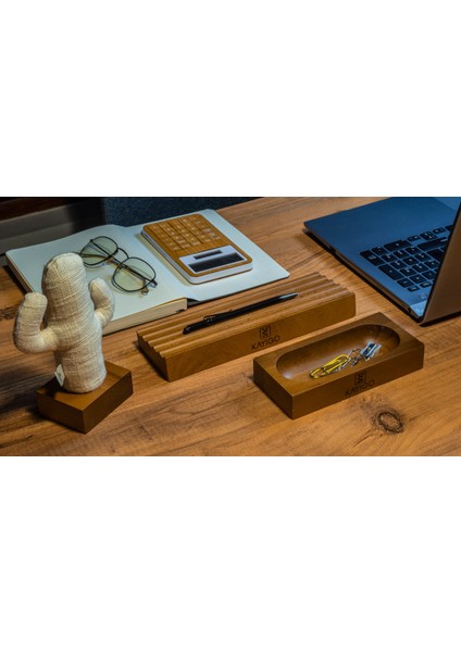 Woody Üçlü Krem Kaktüs Organizer Açık Kahverengi fiyatları