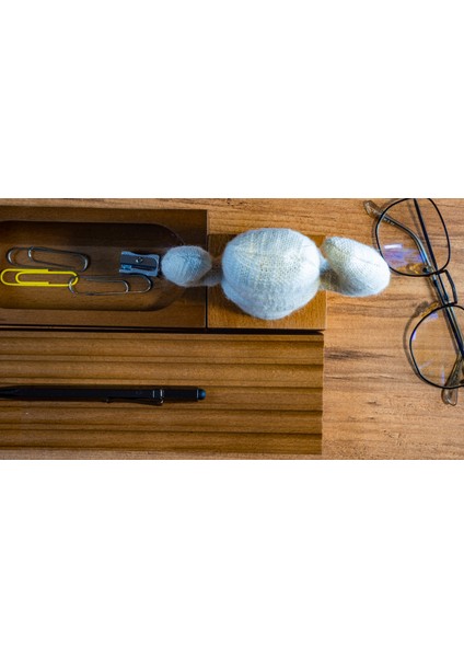 Woody Üçlü Krem Kaktüs Organizer Açık Kahverengi modelleri