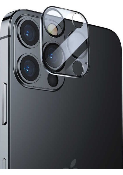 iPhone 12 Pro Max Uyumlu Integrated Cam Kamera Lens Koruyucu