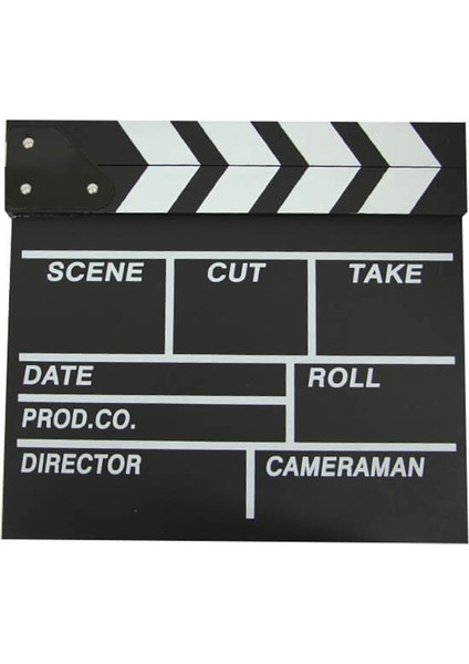 No Tiyatro Büyük Boy Ahşap Film Sinema Klaketi fiyatları