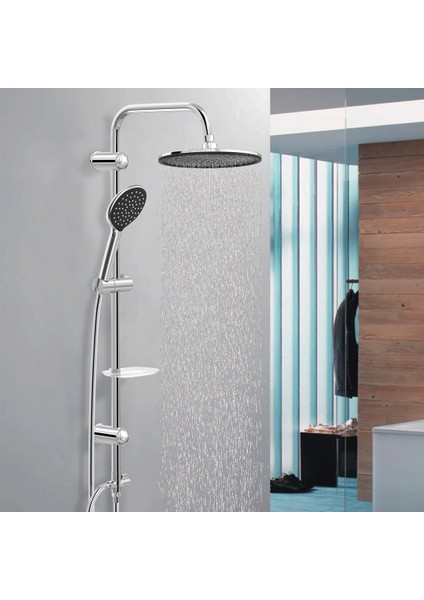 Deluxe Chrome Space Tepe Duş Seti VLTM-5120