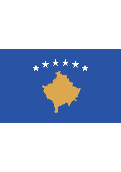 Kosova Bayrağı Sticker 00716