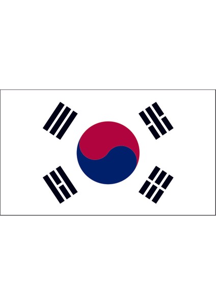 Kore Bayrağı Sticker 00717
